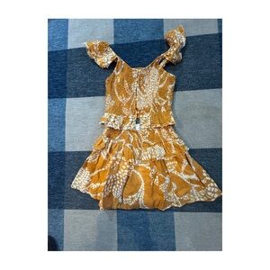 Zara girls liner top & skirt set size 13-14 run small